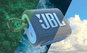 JBL belaidis garsiakalbis "Go 3 Eco", baltas