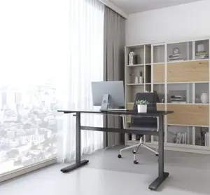 Reguliuojamo aukščio stalas Up Up Loki Juodas