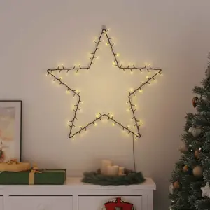 Kalėdiniai žibintai Star Silhouette 115 LED šiltai balta