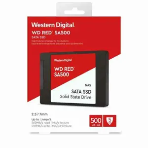 SSD diskas WESTERN DIGITAL Red SA500 500 GB, 2.5", Serial ATA III