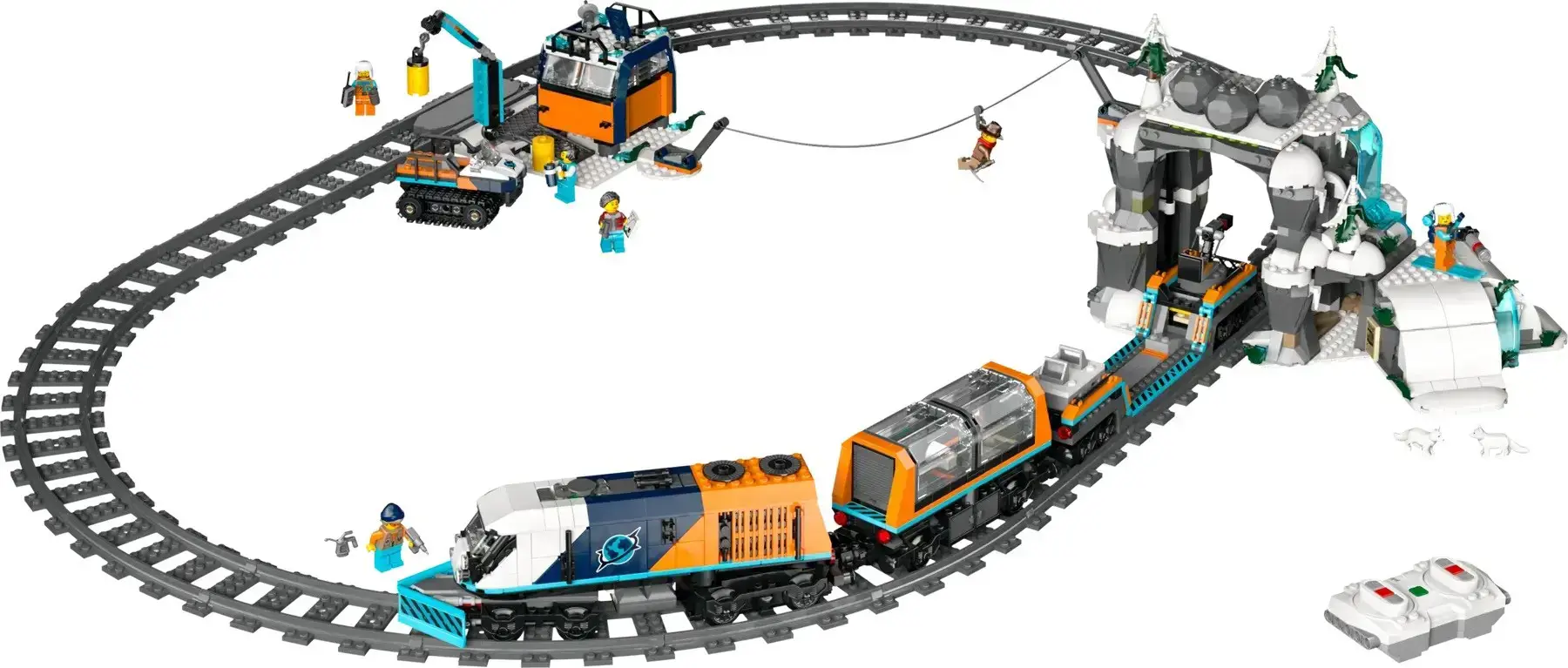 LEGO CITY 60470 Explorers Artic Polar Express Train