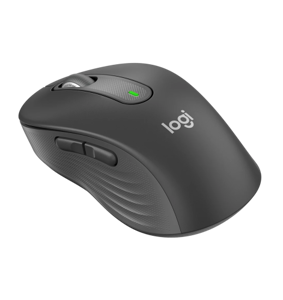 "Logitech Signature M650" belaidė pelė, dešinioji, optinė, RF belaidis ryšys + "Bluetooth", 2000 DPI, grafito spalvos