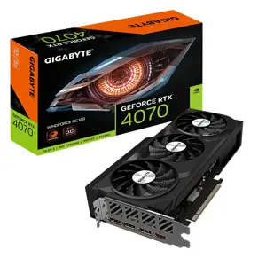 Vaizdo plokštė GIGABYTE GeForce RTX 4070 12 GB, GDDR6X, GV-N4070WF3OC-12GD