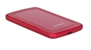 ADATA HV300 išorinis kietasis diskas (1 TB; 2,5 colio; USB 3.2; raudonos spalvos)