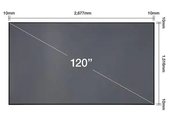 EPSON ELPSC36 lazerinis televizorius su 120 colių ekranu