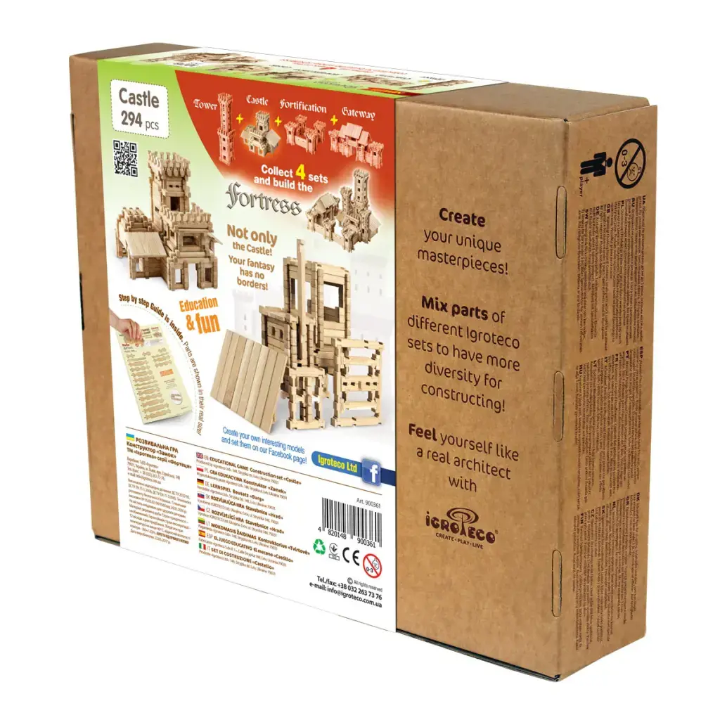Konstruktorius - Pilis, 294 detalės