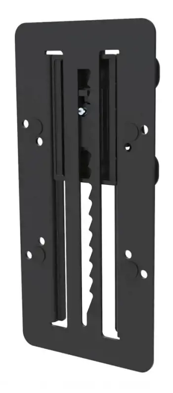 "Neomounts by Newstar" reguliuojamo aukščio adapteris, 8 kg, -25,4 mm (-1"), -25,4 mm (-1"), 100 x 100 mm, Reguliuojamas aukštis, Juodas