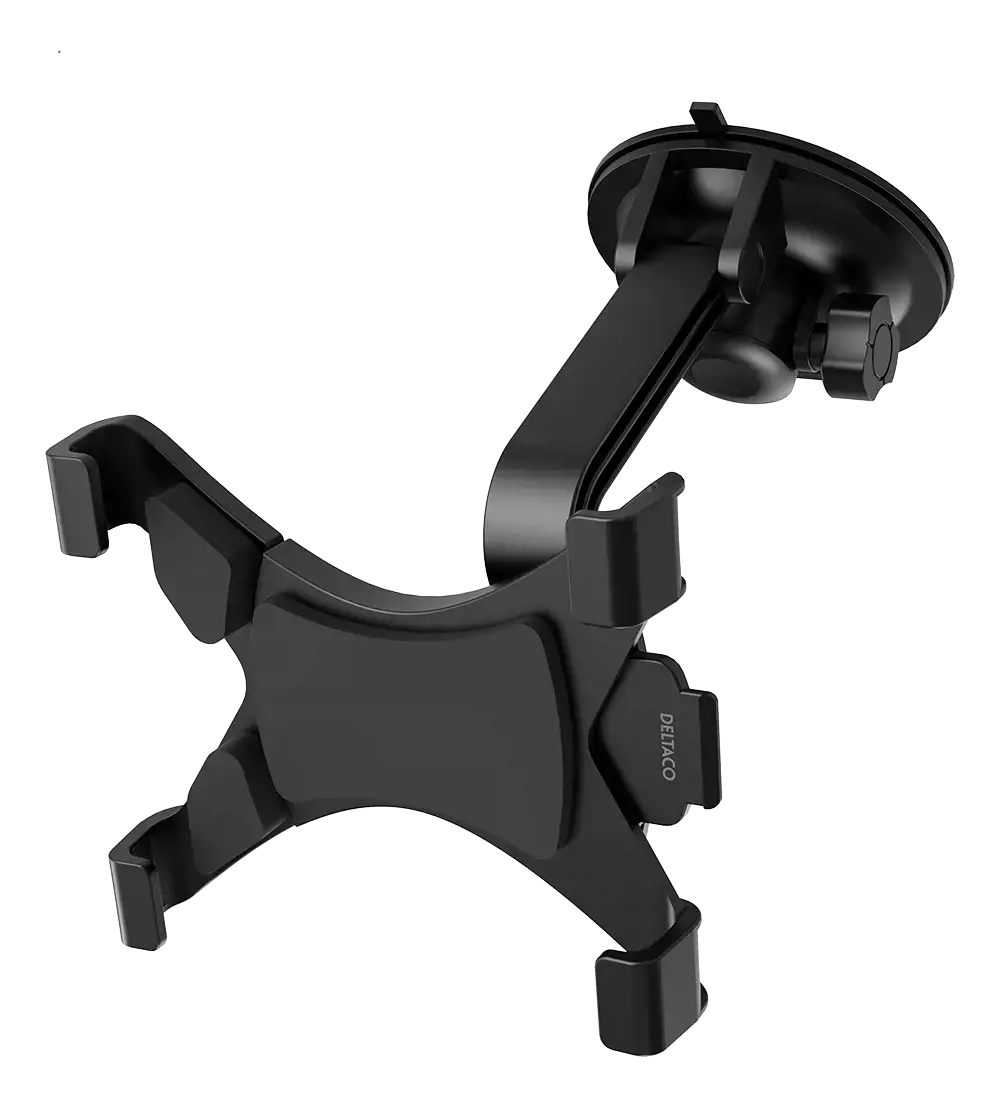 Mašininis planšetės laikiklis DELTACO 120-190mm, juodas / ARM-C100