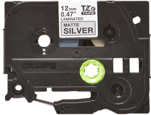 Brother TZe-M931, juoda ant sidabro, TZe, Brother, 1,2 cm, 8 m, 1 vnt.
