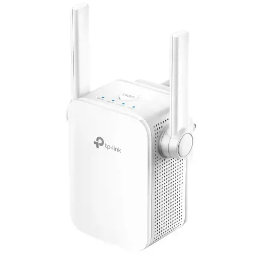 "TP-Link AC750 Wi-Fi" diapazono ilgintuvas, tinklo kartotuvas, 423 Mbit/s, 10 100 Mbit/s, išorinis, 10/100Base-T(X), IEEE 802.11a, IEEE 802.11ac, IEEE 802.11b, IEEE 802.11g, IEEE 802.11n