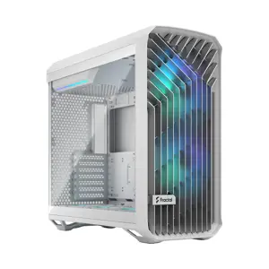 "Fractal Design Torrent RGB White TG" skaidrus atspalvis