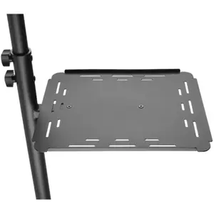 Techly ICA-TB TPM-10, Black, Plastic, Steel, 10 kg, 950 - 1450 mm, -12 - 12°, 502 mm