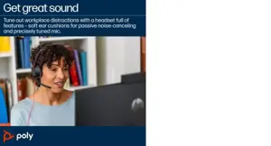 POLY Blackwire 5220 Stereo USB-C Headset +3.5mm Plug +USB-C/A Adapter, Wired, Business/Everyday, 162.5 g, Headset, Black