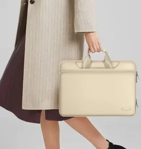 Tech-Protect laptop bag PocketBag 16", beige