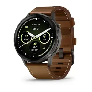 Garmin Venu 4 3.56 cm (1.4") AMOLED 45 mm Digital 454 x 454 pixels Touchscreen Black Wi-Fi GPS (sat…