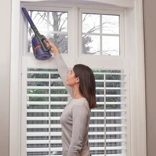 "Black & Decker" BHHV520BFP rankinis dulkių siurblys Juoda, violetinė