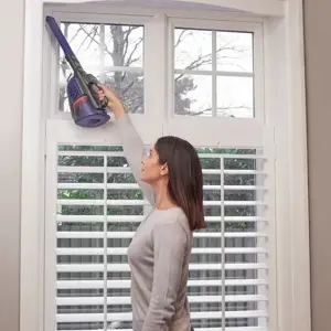 "Black & Decker" BHHV520BFP rankinis dulkių siurblys Juoda, violetinė