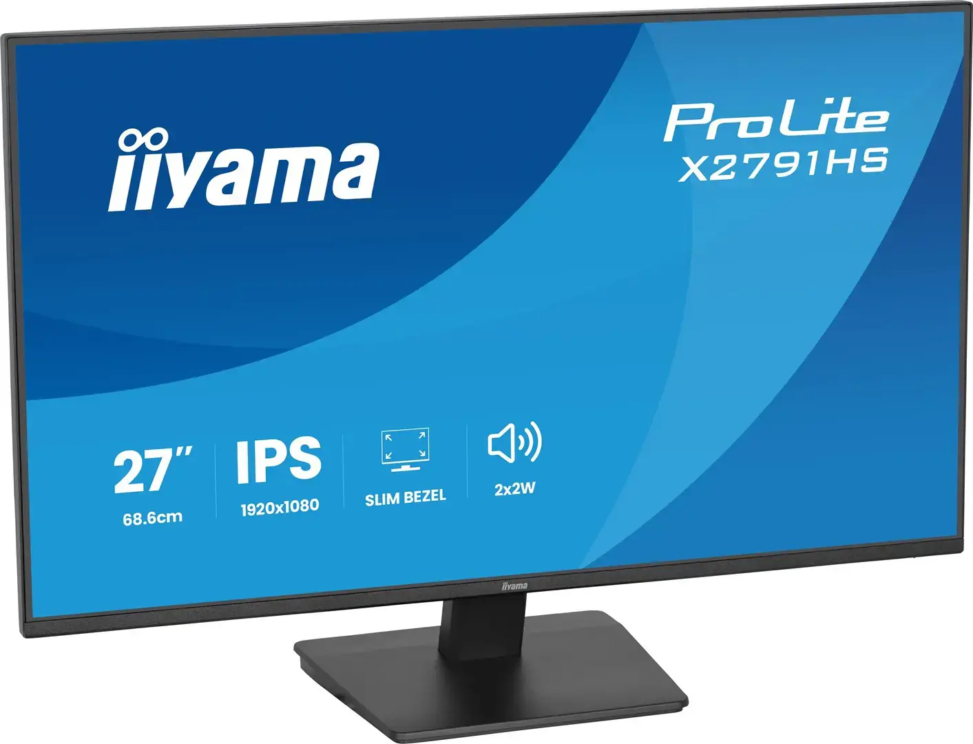 iiyama ProLite X2791HS-B1 computer monitor 68.6 cm (27") 1920 x 1080 pixels Full HD LED Black