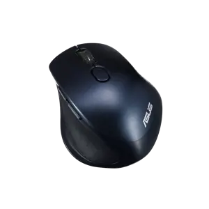 ASUS MW203, dešiniarankis, optinis, RF belaidis + "Bluetooth", 2400 DPI, juodas, mėlynas