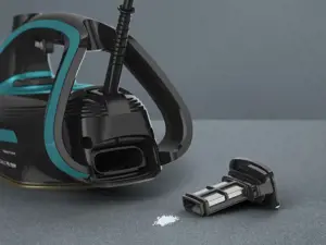 Tefal Puregliss FV8066, Dry & Steam iron, Durilium AirGlide Autoclean soleplate, 2 m, 280 g/min, Black, Blue, 50 g/min