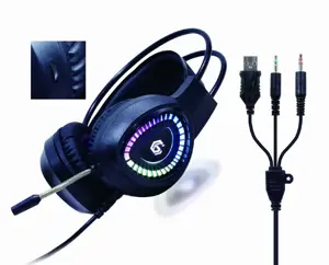 GEMBIRD 4-in-1 žaidimų rinkinys su foniniu apšvietimu "Phantom" JAV išdėstymas
