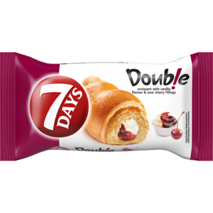 Raguolis 7 DAYS, su vanilės ir vyšnių skonio įdaru, 60 g