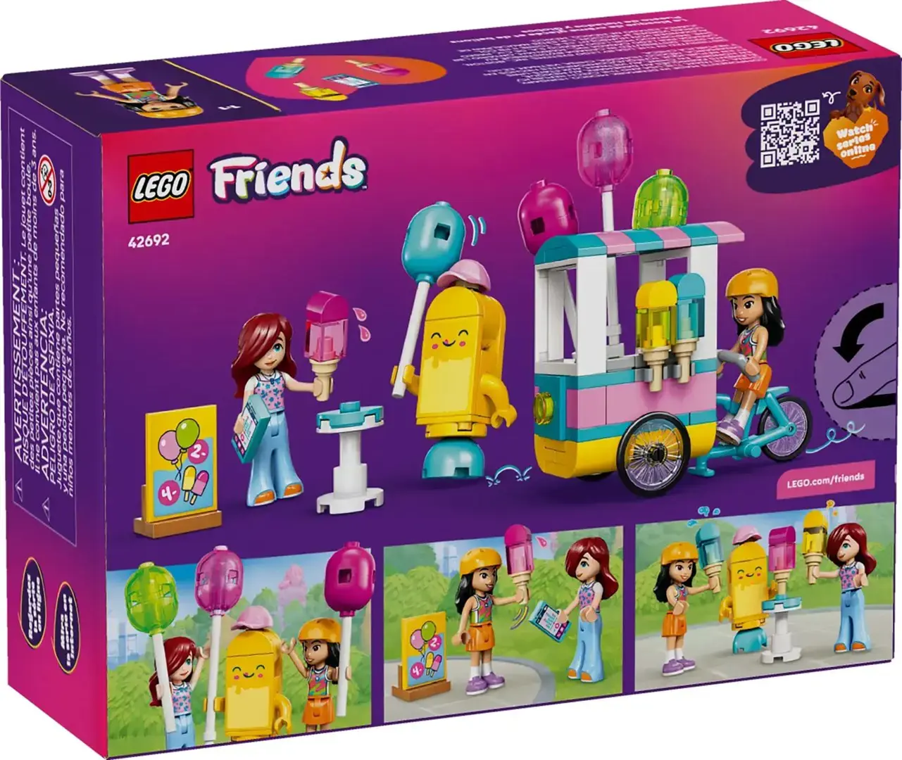 LEGO FRIENDS 42692 Ice Cream & Balloon Stand