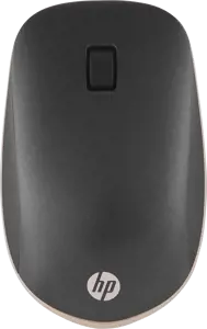 HP 410 Slim Silver "Bluetooth" pelė, dvipusė, "Bluetooth", 2000 DPI, juoda, sidabrinė