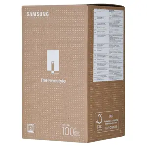 Samsung SP-LFF3CLAXXXH, 762 - 2540 mm (30 - 100"), 0.8 - 2.7 m, Wi-Fi 5 (802.11ac), High Dynamic Range 10+ (HDR10 Plus), Hybrid Log-Gamma (HLG), Samsung TV Plus, Tizen