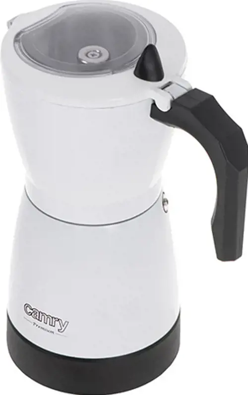 Kavos aparatas Camry cr 4415w, 0,3 litrai, Balta, Pusiau automatinis
