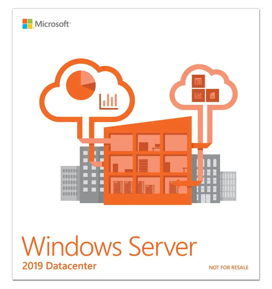 "Microsoft Windows Server 2019 Datacenter", pristatymo paslaugų partneris (DSP), 1 licencija (-os), 32 GB, 0,512 GB, 1,4 GHz, 2048 MB