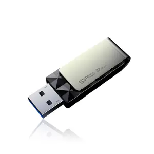 SILICONPOW SP032GBUF3B30V1K Silicon Power atmintinė USB Blaze B30 32GB USB 3.0 juoda