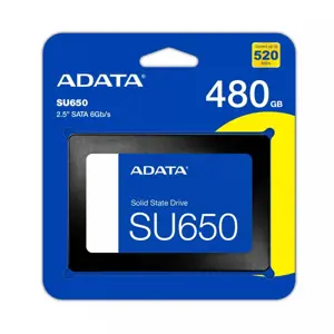 SSD diskas ADATA Ultimate SU650 3D NAND SSD 480 GB, 2.5", Serial ATA III