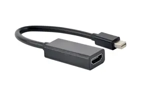 GEMBIRD 4K "Mini DisplayPort" ir HDMI adapterio kabelis, juodas