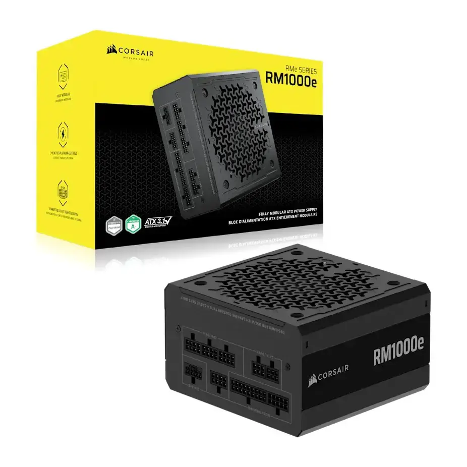 Maitinimo blokas CORSAIR CP-9020297-EU, 1000 W, 80 PLUS Gold