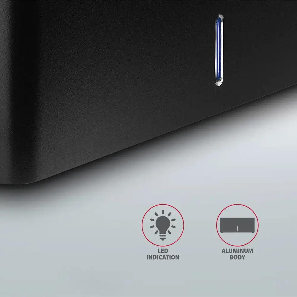 AXAGON ADSA-SN USB3.0 - 1x SATA 6G HDD doko stotelė, juoda