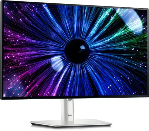 DELL UltraSharp U2424HE, 60,5 cm (23,8"), 1920 x 1080 taškų, "Full HD", skystųjų kristalų ekranas, 8 ms, juodas, sidabrinis