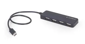 GEMBIRD 4 prievadų USB tipo C šakotuvas 4 x USB 2.0