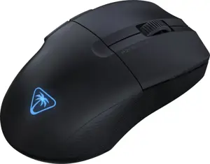 Turtle Beach Pure Air - Ultra-Light Wireless Ergonomic RGB Gaming Mouse, 26K DPI Optical Sensor, 125 hour Battery, Dual Wireless System, TITAN Optical Switches, Bluetooth, RGB Illumination. Semi-translucent Black, Right-hand, Optical, RF Wireless + Bluetooth, 26000 DPI, Black, Translucent