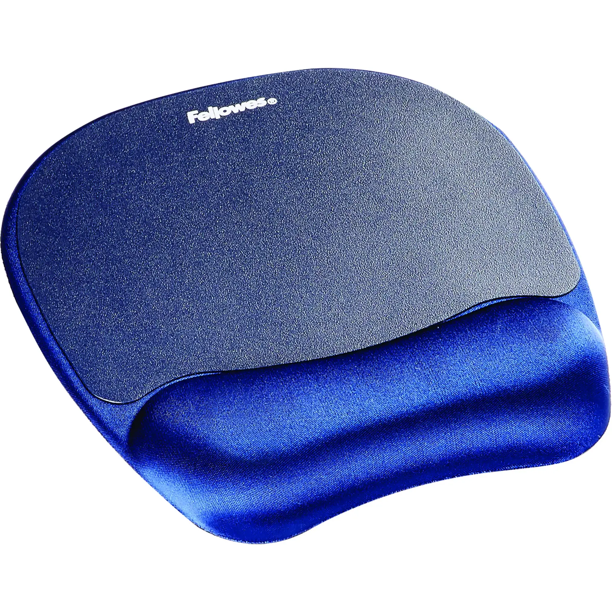 "Fellowes" "Memory Foam Sapphire" pelės/riešo atrama, mėlyna, vienspalvė, atminties putos, riešo atrama