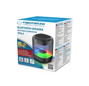 Esperanza EP154 MicroSD MP3 Bluetooth + FM Wireless Mini Speaker