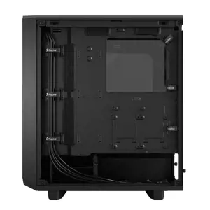 "Fractal Design Meshify 2 Compact", Kompiuteris, Juodas, ATX, "micro ATX", Mini-ITX, Plienas, Grūdintas stiklas, Žaidimams, 16,9 cm