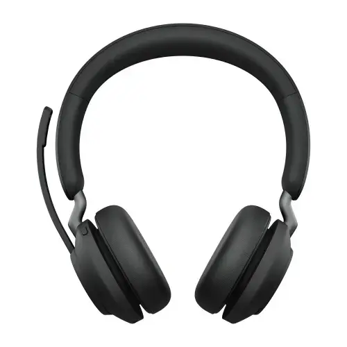 "Jabra Evolve2 65 USB-A Black MS Stereo, belaidis, biure / skambučių centre, 20 - 20000 Hz, 176,4 g, ausinės, juodos spalvos