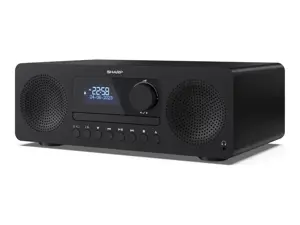 Sharp XL-B720D(BK) TOKYO All-in-one Hi-Fi System, Black | Sharp