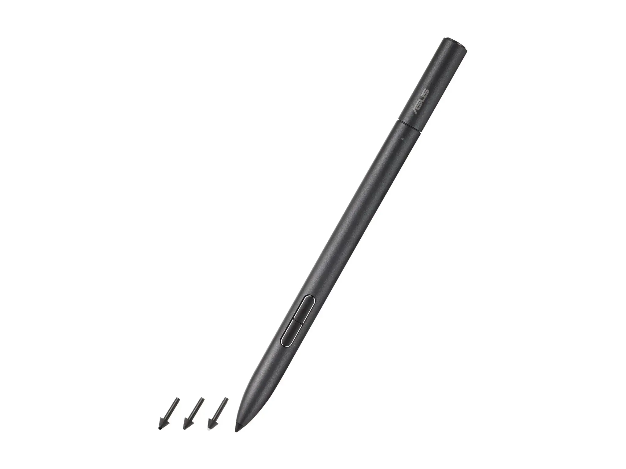 ASUS Pen 2.0 SA203H, Laptop, Asus, Black, T3300KA, TN3402QA, TP3402ZA, UM5401RA, UM3402YA, UM5302TA, UP5401ZA, UP6502ZA, UP6502ZD, UX3402ZA,..., Capacitive, Metal, Plastic