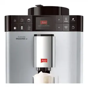 Kavos aparatas Melitta PASSIONE OT F53/1-101, 1,2 litrai, 1450 W, Sidabrinė, Automatinis