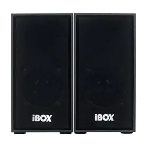 "IBOX IGLSP1B" GARSIAKALBIAI "I-BOX 2.0 SP1" JUODOS SPALVOS