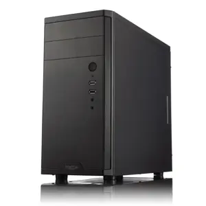 Fractal Design CORE 1100, Mini Tower, Kompiuteris, Juodas, micro ATX, Mini-ITX, HDD, Maitinimas, 14…