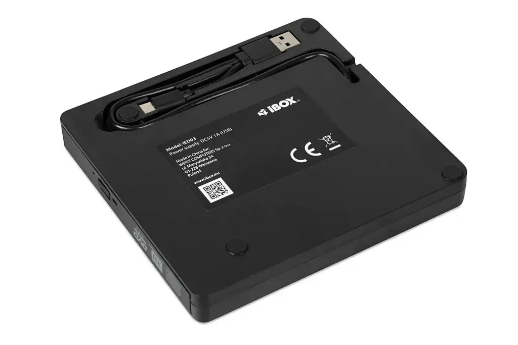"IBOX IED03" IŠORINIS DVD-ROM ĮRAŠYMO ĮRENGINYS