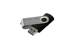 "Goodram UTS2", 128 GB, A tipo USB, 2.0, 20 MB/s, pasukamas, juodas